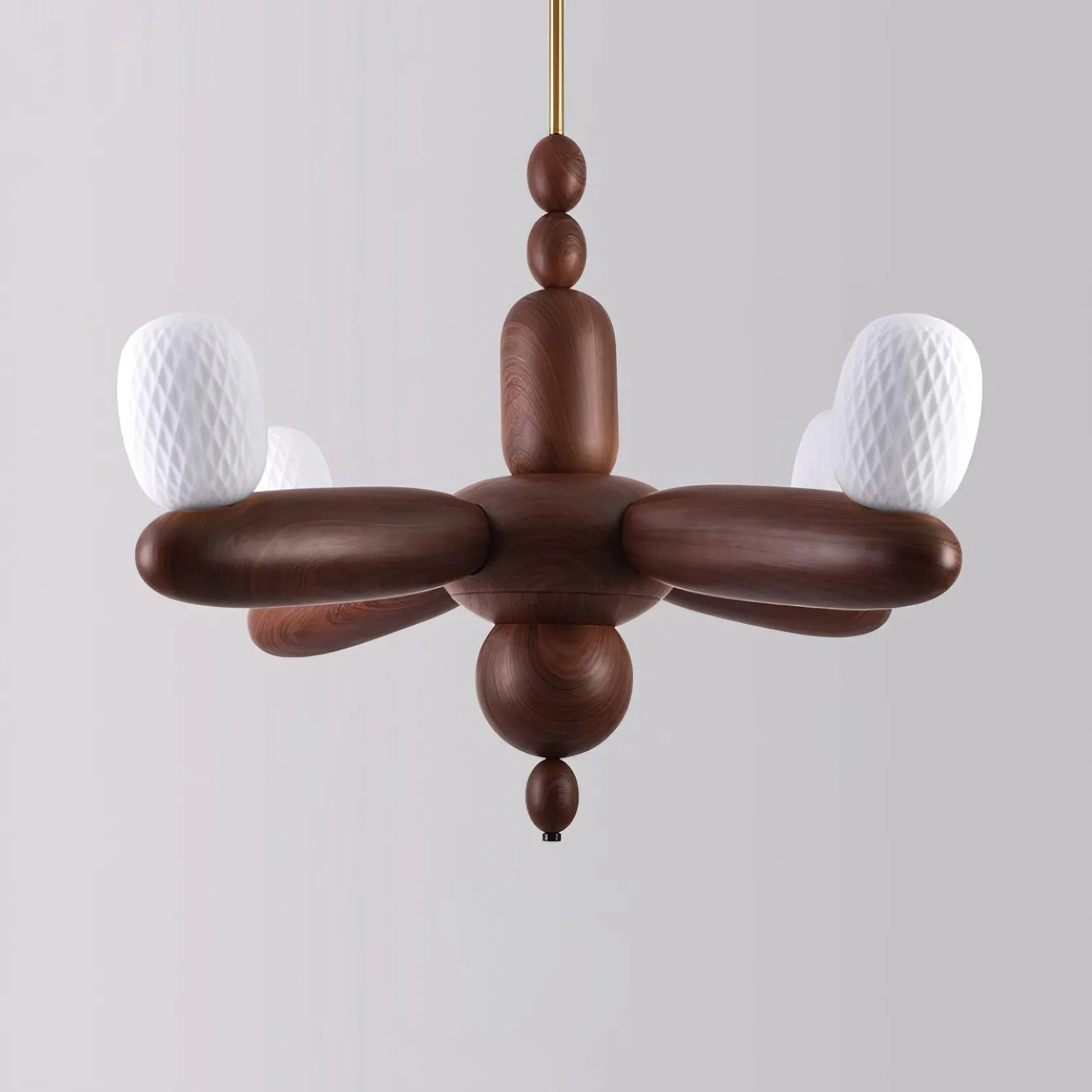 Stanza Wood Chandelier