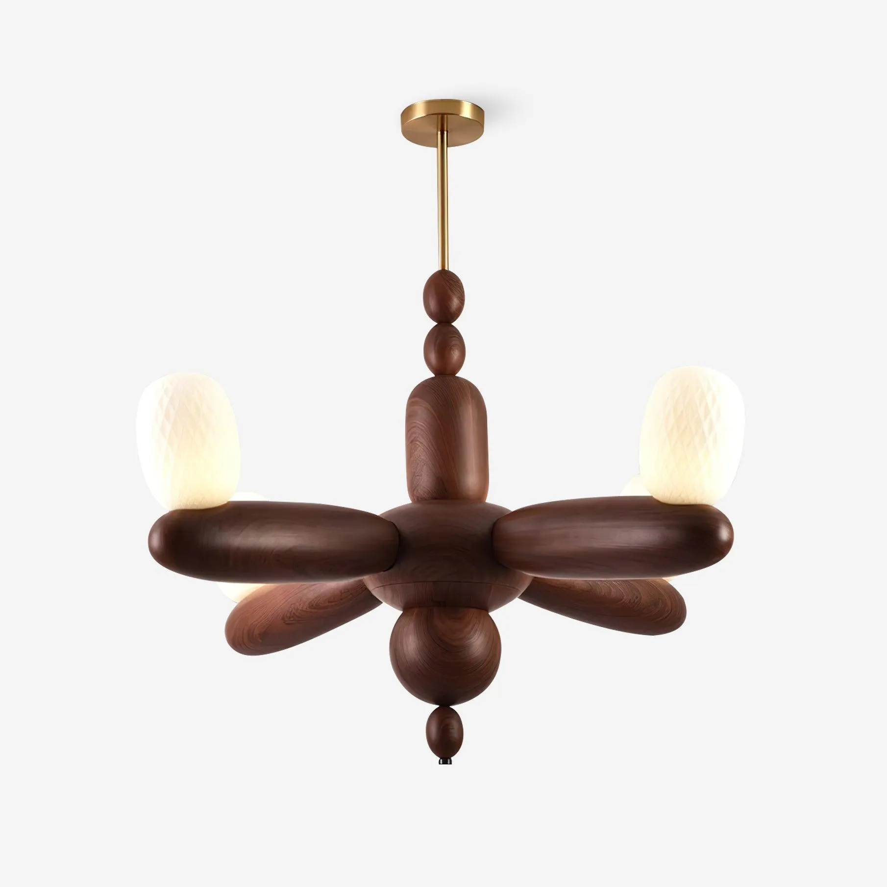 Stanza Wood Chandelier