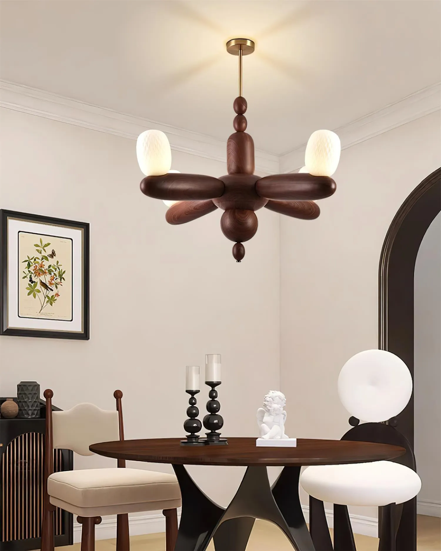 Stanza Wood Chandelier