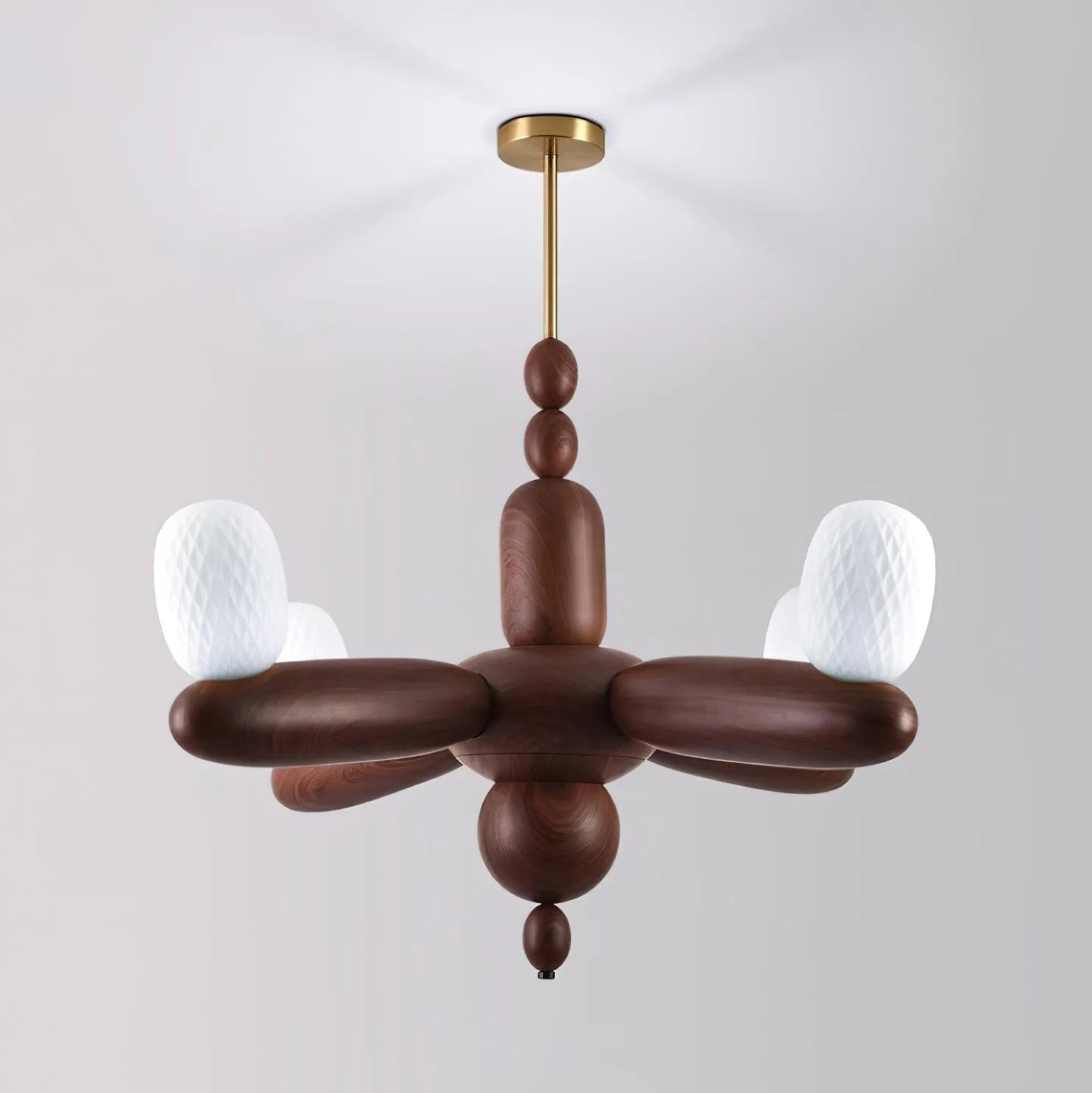 Stanza Wood Chandelier