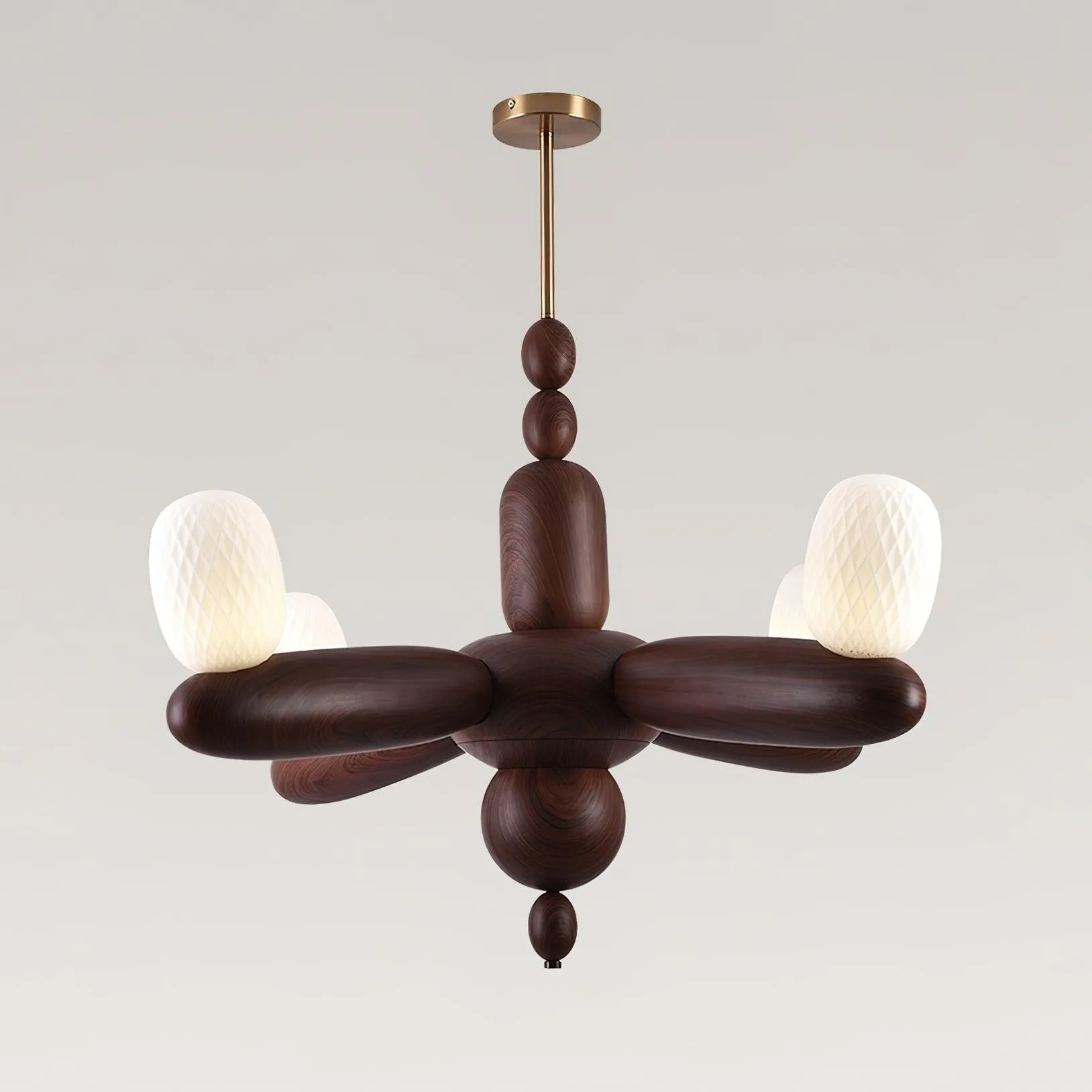 Stanza Wood Chandelier