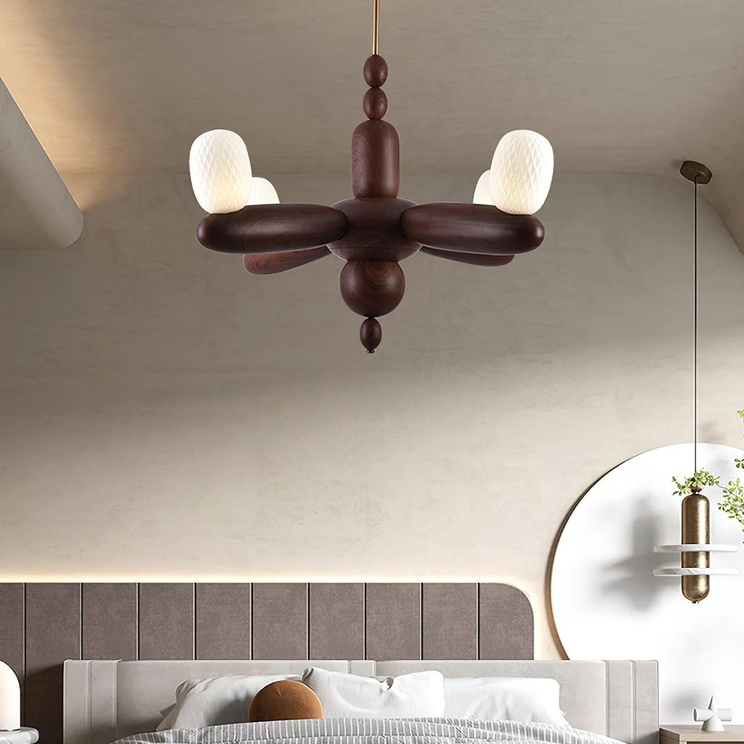 Stanza Wood Chandelier